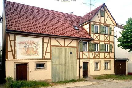 PROVISIONSFREI! Bauernhaus mit riesigem Entwicklungspotenzial - ein Paradies für Macher & Visionäre! - Unterensingen