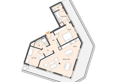 Wohnung zum Kaufen in Frankfurt 1.082.400,00 € 124.2 m²