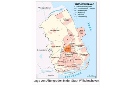 Wohnung in Altengroden, 2ZKB, 60qm, Balkon,PKW Stellplatz - Wilhelmshaven