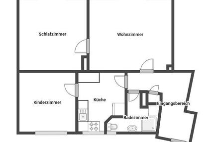 3-Zimmer-Wohnung in Dortmund Hörde - mit neuem Laminatboden