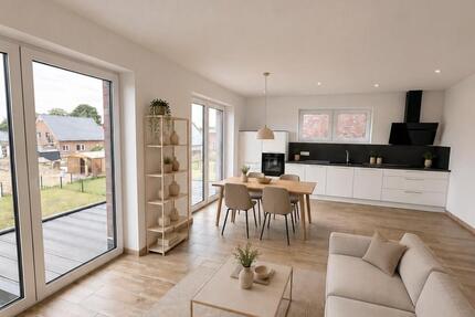 Moderne 3-Zimmer-Wohnung mit Südgarten & Carport - provisionsfrei - Bassum