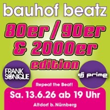 Bauhof Beatz 2026 - 80er/90er & 2000er Edition