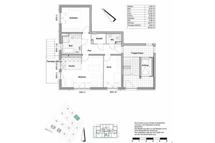 *Provisionsfrei* Eigentumswohnung mit 2 Bädern u. EBK - Zossen