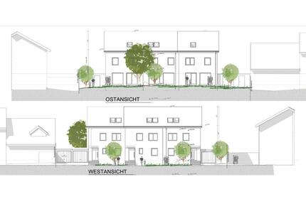 6 Moderne Stadthäuser - 600.000,00&nbsp;EUR Kaufpreis, ca.&nbsp; 149,00&nbsp;m&sup2; in Rastatt (PLZ: 76437)