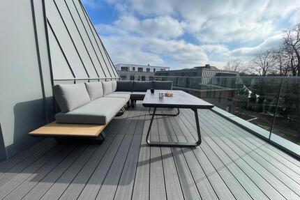 Helle 2-Zimmer-Wohnung mit Dachterrasse in Innenstadtlage von Gütersloh