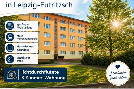 ***provisionsfrei***, gut geschnittene 3-Zimmer-Wohnung mit Sonne - Leipzig Nord