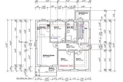 Erstbezug: 4-Zimmer Obergeschosswohnung mit Terrasse - Wöllstadt
