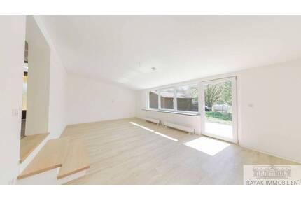 Kernsanierte 4-Zimmer-Gartenwohnung im Bungalow-Stil - Wohnen direkt am Naturschutzgebiet Benraths - Düsseldorf
