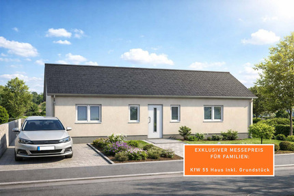KfW 55 Standard, Preis inkl. Grundstück! - Einfamilienhaus mit großem Grundstück in Taubenheim - Klipphausen