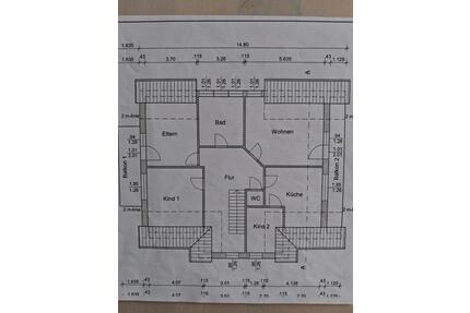 Wohnung Oberwohnung - 1.200,00&nbsp;EUR Kaltmiete, ca.&nbsp; 120,00&nbsp;m&sup2; in Südbrookmerland (PLZ: 26624)