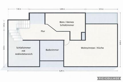 Wohnung zu vermieten - 750,00&nbsp;EUR Kaltmiete, ca.&nbsp; 78,00&nbsp;m&sup2; in Wingst (PLZ: 21789)