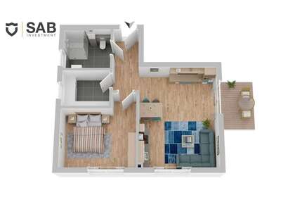 Wohnung zum Kaufen in Oldenburg 339.500,00 € 64.03 m²