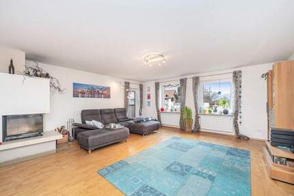 Haus-in-Haus mit ultimativem Bergblick - 5-Zimmer Wohnung mit großem Privatgarten in ruhiger Lage - Bad Heilbrunn / Hohenbirken