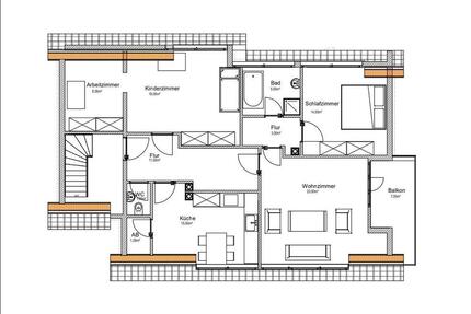 Wohnung mit Garten zu vermieten - Oyten