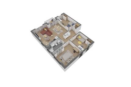 Attraktive 4,5 Zimmer-Wohnung im 1.OG mit Balkon und Aufzug - Offenbach am Main Bürgel