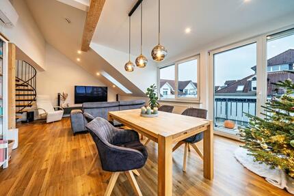 Wohnqualität auf zwei Ebenen – moderne und helle 4-Zimmer-Wohnung - Bad Friedrichshall