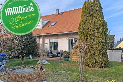 Vermietete Doppelhaushälfte mit Weitblick über Wiesen und Felder! - Hainichen