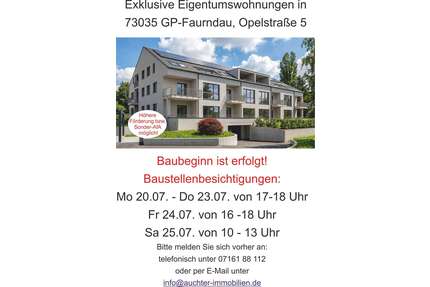 Wohnung zum Kaufen in Göppingen-Faurndau 476.000,00 € 85 m²