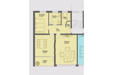 80m² Wohnung in Burg auf Fehmarn zu vermieten.