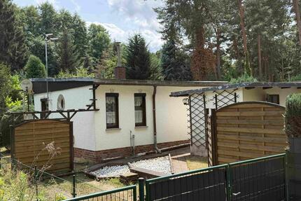 Gepflegtes Wochenendgrundstück mit Bungalow in ruhiger Waldlage - Kemberg