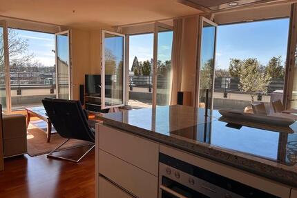 Vermiete Exklusive 2 Zi. 90m² Penthouse Wohnung 2 Bäder Terrasse - München Ramersdorf-Perlach
