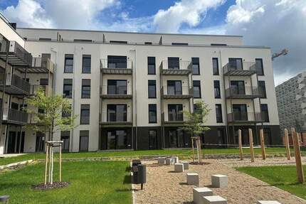 Erstbezug, Moderne 2-Zi.-Wohnung im Erdgeschoss, LagardeCampus, Terrasse, Einbauküche - Bamberg