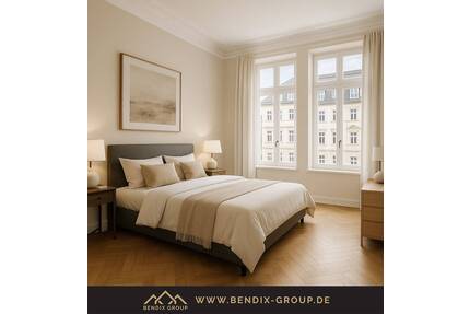 Schicke EG-Wohnung im sanierten Denkmal mit Balkon, moderner Technik & KfW-Förderung I Top Lage - Magdeburg Sudenburg