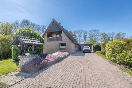 Gepflegtes Einfamilienhaus mit großem Garten und Weideland! - Balje Breitendeich