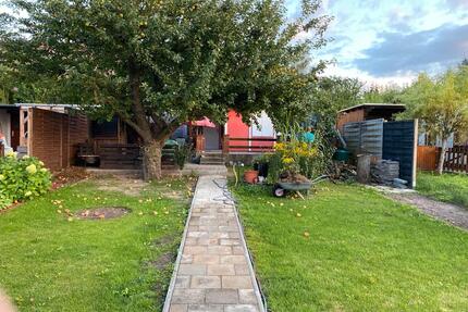 Gartenlaube in Torgelow,Schleusenufer