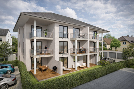 Barrierefreie 2-Zi.-ETW mit Terrasse und Garten - Amberg