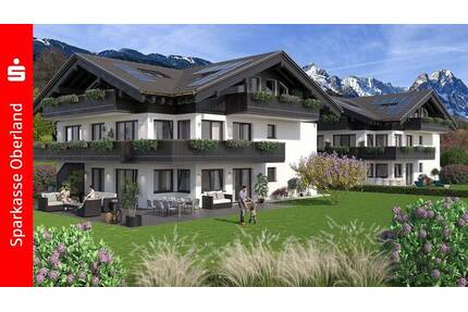 Exklusive Neubau 3-Zimmer-Gartenwohnung - Garmisch-Partenkirchen