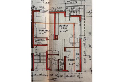 2,5 Zimmer Wohnung zu vermieten - Göppingen Bruckwasen