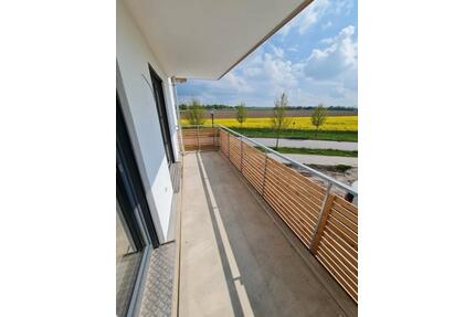 Lichtdurchflutete Neubauwohnung mit Südwest-Balkon & Alpenblick - Aschheim