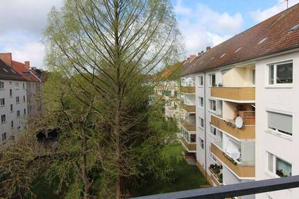 Helle 2-Zimmer Wohnung mit Balkon in Uni-Nähe - Hannover Herrenhausen