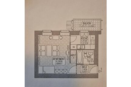 Erstbezug nach Sanierung – Modernes 1-Zimmer-Apartment mit Balkon - Potsdam Babelsberg