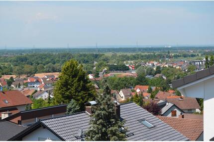 Traumlage-Traumaussicht-Traumwohnung mit Garten und Dachterrasse - Zwingenberg