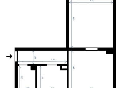 2 Zi ETW vermietet - 78.000,00&nbsp;EUR Kaufpreis, ca.&nbsp; 37,00&nbsp;m&sup2; in Schwarzenbek (PLZ: 21493)