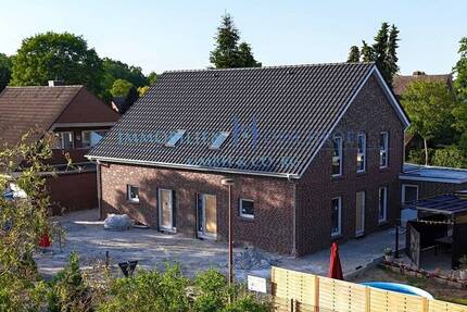 K 594-1 - Neubauprojekt in Lingen-Damaschke! Attraktive 2-Zimmer-Erdgeschosswohnung mit separatem Eingang, Terrasse und großem Garten! - Lingen (Ems)