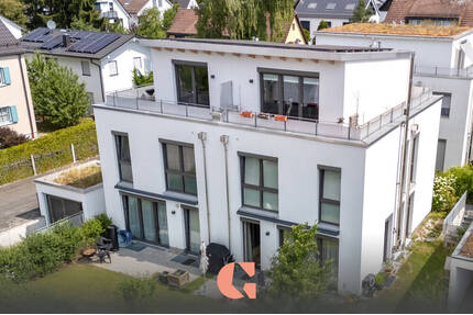 Moderne + neuwertige DHH mit SüdWest-Garten in ruhiger Lage - München Trudering-Riem