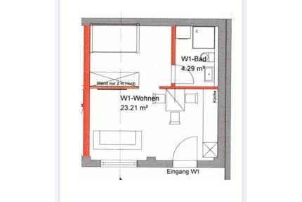 1 Zimmer Apartment in sehr zentraler Lage Karlsruhe