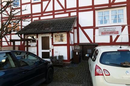 Fachwerkdoppelhaus incl möblierter Ausstattung z.T. antik - Naumburg