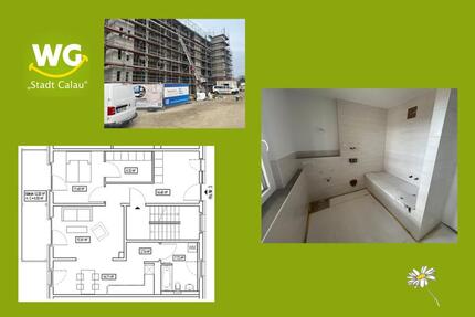 2 Zimmer Aufzug Erstbezug - 636,00&nbsp;EUR Kaltmiete, ca.&nbsp; 79,00&nbsp;m&sup2; in Calau (PLZ: 03205)