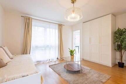 Modernes, renoviertes 1-Zimmer-Apartment mit Balkon – sofort bezugsfertig - München Au-Haidhausen