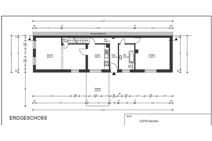 DHH & Baugrundstück AC-Forst - 590.000,00&nbsp;EUR Kaufpreis, ca.&nbsp; 90,00&nbsp;m&sup2;&nbsp;Wohnfl&auml;che in Aachen (PLZ: 52078)