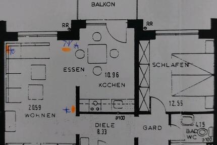 Renovierte 2-Zimmer-Wohnung mit neuer Einbauküche - Ahlen