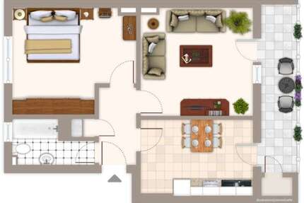 Wohnung zum Mieten in Mönchengladbach 509,00 € 51.5 m²