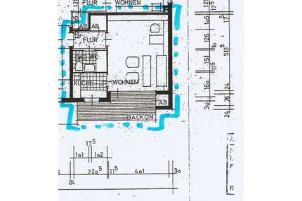 Wohnung zum Mieten in Wermelskirchen 350,00 € 34 m²