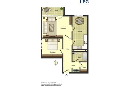Demnächst frei! 2-Zimmer-Wohnung in Münster-West