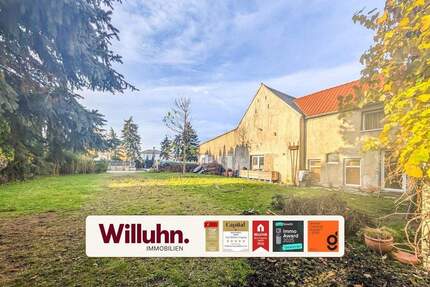 Großzügiges Haus mit Nebengebäuden nahe Leipzig | Wohnen & Arbeiten unter einem Dach! - Naunhof Albrechtshain