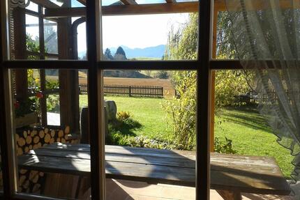 Teilmöblierte Wohnung mit Terrasse und Alpenblick - Saulgrub